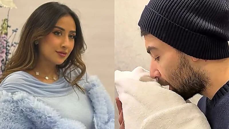 فرح الهادي تستقبل مولودها الثاني نوح وتوجه رسالة مؤثرة لزوجها .. فيديو