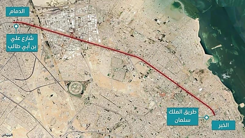 بدء المرحلة الأولى لأعمال الصيانة بطريق الملك فهد بالدمام