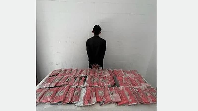 ضبط 49 كيلو جرامًا من مادة الحشيش المخدر في جازان