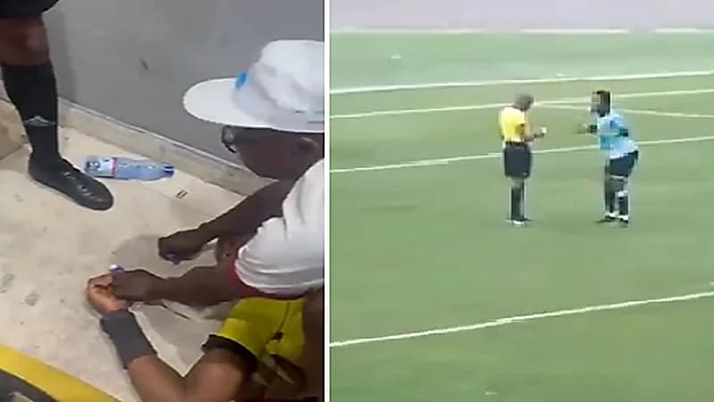 جماهير غاضبة تضرب حكم مباراة في الكونغو .. فيديو