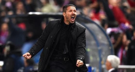 بعد طرده أمام المدفعجية.. سيميوني يقر بضرورة سيطرته على غضبه