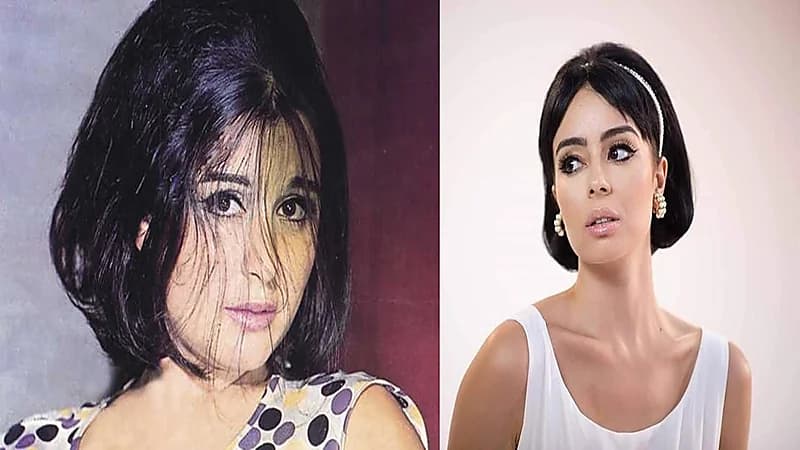 صور..فنانة تونسية تقلد سعاد حسني