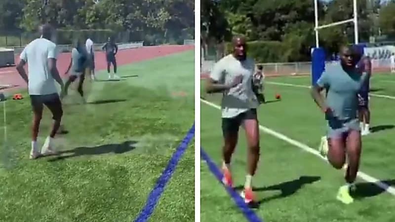 كيسيه يواصل تدريباته الفردية برفقة مدربه الشخصي .. فيديو