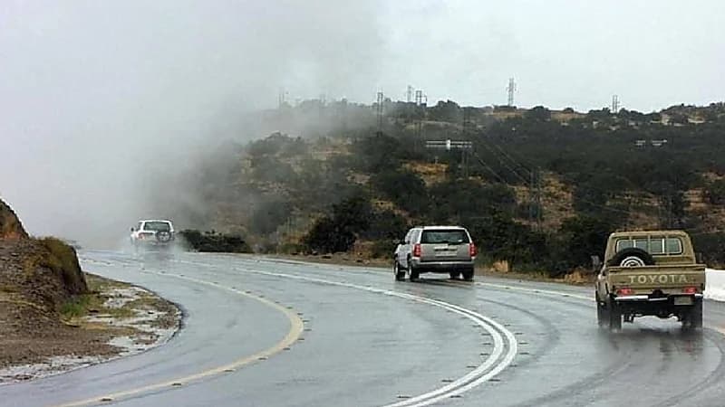 الباحة تسجّل أعلى كمية أمطار في بيضان ببني حسن