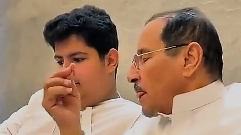 والد عبدالملك الهبدان يوجه نصائح مؤثرة لابنه حول الخوف من المستقبل.. فيديو
