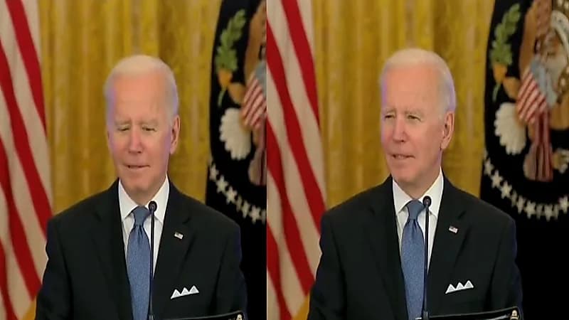 "لم يعلم أن الميكروفون يعمل".. بايدن يسب مراسلًا بألفاظ نابية