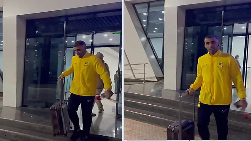 ردة فعل جماهير نافباخور بعد وصول عبدالرزاق حمدالله .. فيديو