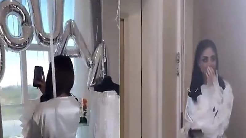 دعاء نجمة قسمة ونصيب تحظى باستقبال مميز في أبها