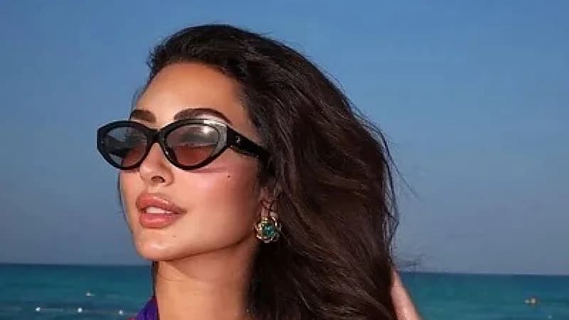 نور الغندور تلفت الأنظار برشاقة ملحوظة