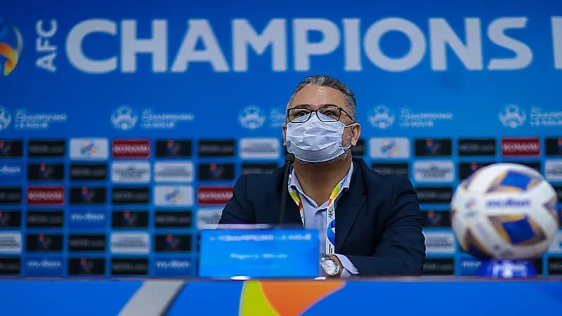 ميكالي قبل مواجهة أجمك الأوزبكي : استعدينا جيداً وسنسعى للفوز غدًا