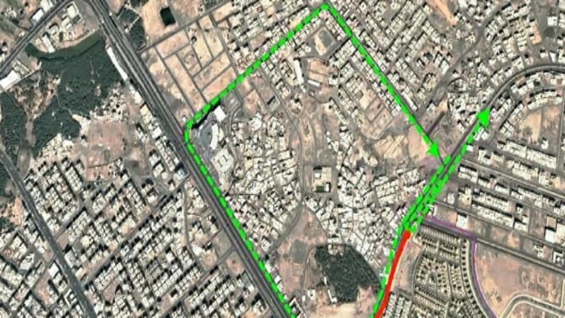 إغلاق جزئي لطريق الأمير مقرن بن عبدالعزيز بالمدينة المنورة