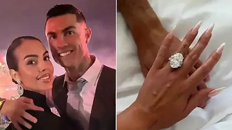 سعر خاتم زواج جورجينا من رونالدو