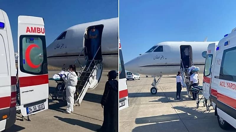 إخلاء طبي لمواطنين من إسطنبول إلى المملكة