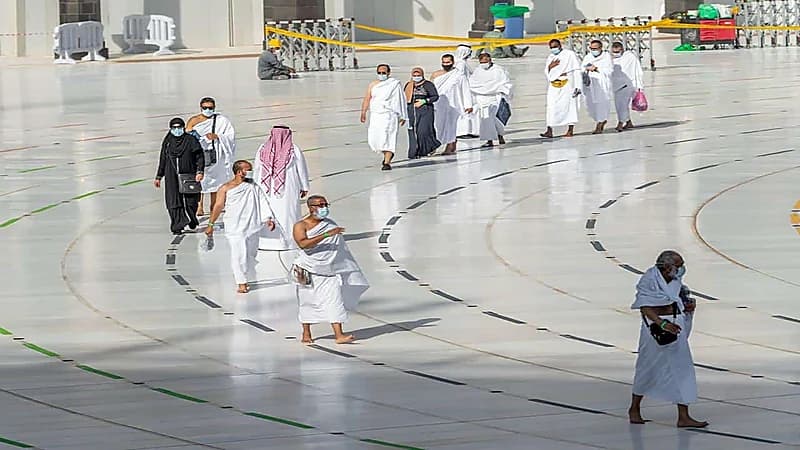 بالفيديو.. فصل مسارات كبار السن وذوي الإعاقة عن مسارات المعتمرين