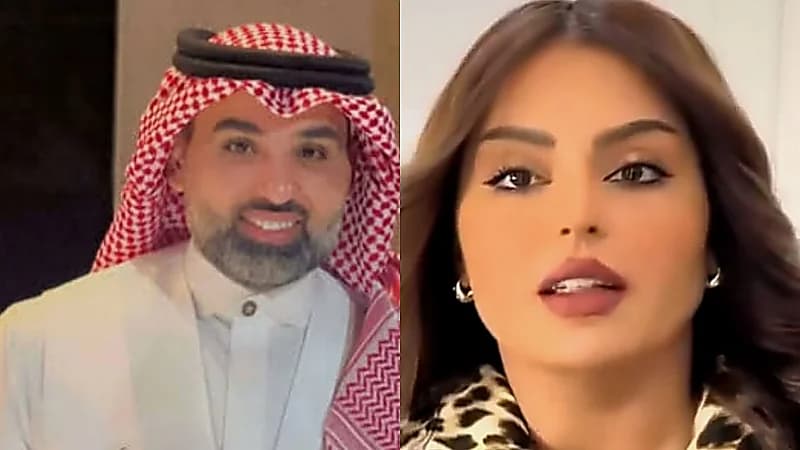 هوشة بين بدور البراهيم ومشعل الخالدي بسبب ادعاءات زواجهما.. فيديو وصور