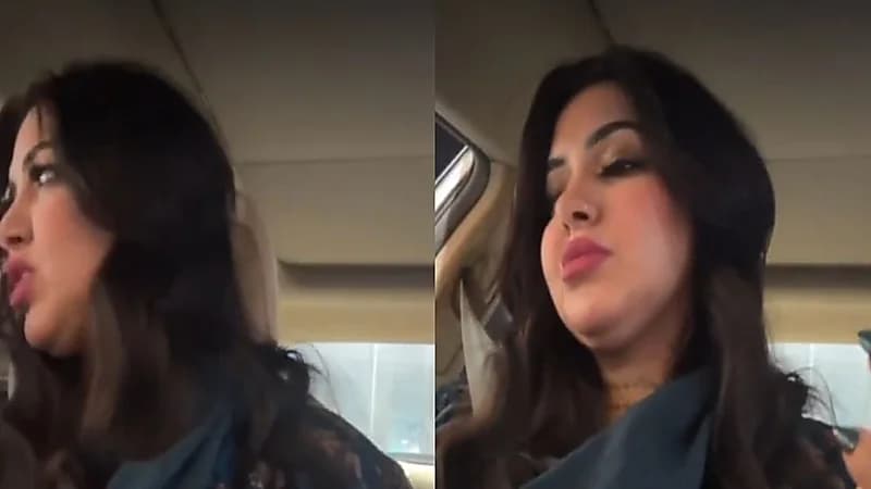 مشاعل القحطاني تتشاجر مع عامل محطة وقود.. فيديو