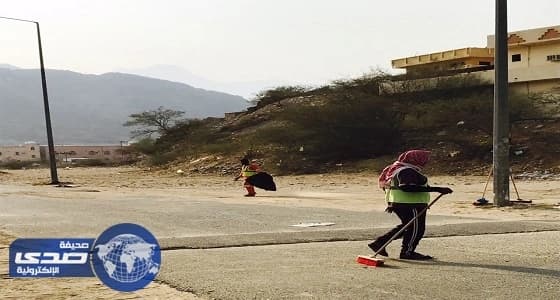 بعد جولتها الأسبوع الماضي: بلدية أضم تبدأ أعمال الصيانة لمراكزها