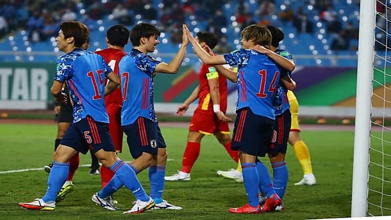 اليابان تهزم فيتنام وتصل للنقطة التاسعة