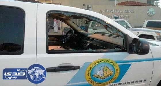 وافد عربي يكسر نوافذ سيارة تابعة للهيئة ببلقرن