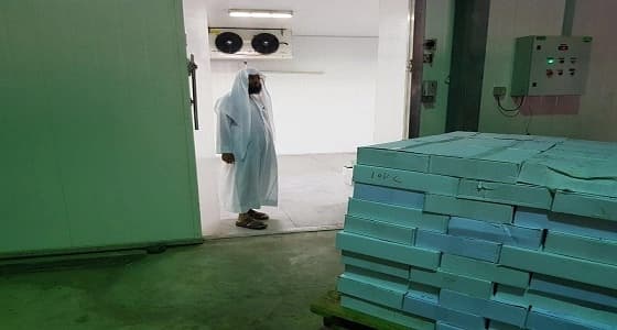 بالصور.. مواطن يتبرع بأطنان من المواد الغذائية لفقراء جازان