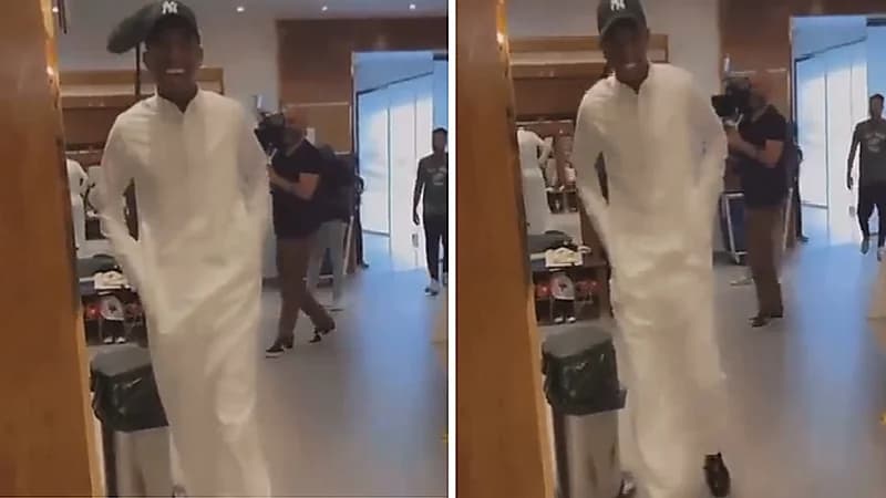 بالفيديو.. تاليسكا يظهر بالزي الوطني