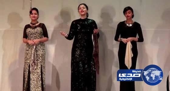 بالفيديو ..حفيدة أم كلثوم على خطى جدتها تشعل المسرح