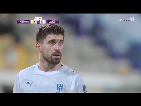 ملخص مباراة الهلال والغرافة