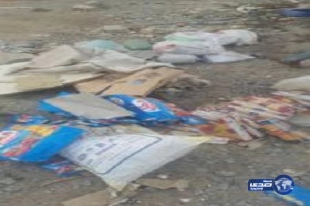 أمانة جدة تحبط توزيع 8 أطنان من المواد الغذائية الفاسدة.. وهرب العمالة أثناء الضبط