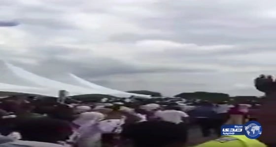 بالفيديو : فرحة فى غانا لإقلاع أول رحلة حج هذا العام