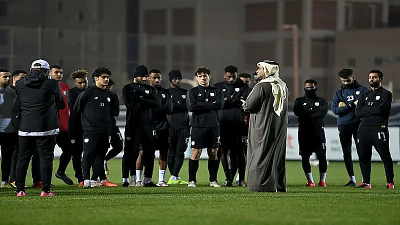 البلطان يحضر الحصة التدريبية الأخيرة للشباب قبل مواجهة الأهلي 