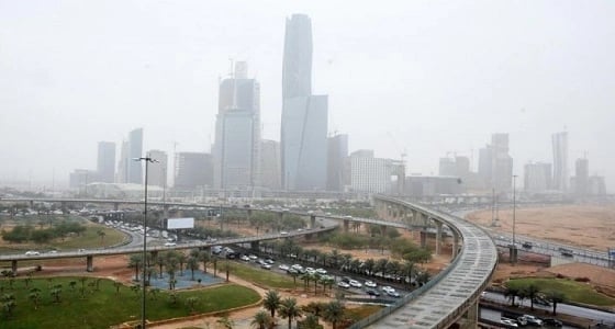 توقعات بهطول أمطار رعدية على معظم مناطق المملكة