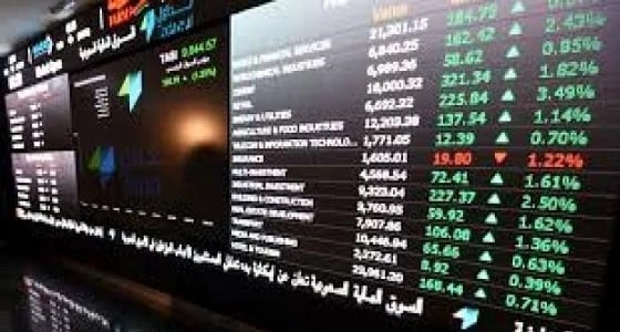 مؤشر سوق الأسهم يغلق منخفضا