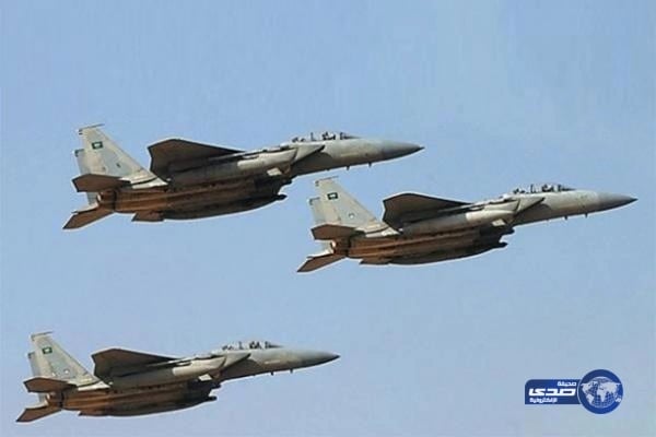 مقاتلات التحالف تستهدف عناصر حوثية بغارتين في اليمن