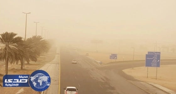 الأرصاد: استمرار نشاط الرياح المثيرة للأتربة على عدة مناطق