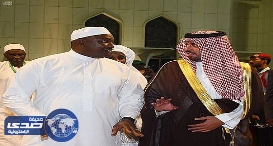 رئيس جامبيا يغادر جدة بعد أدائه لفريضة الحج