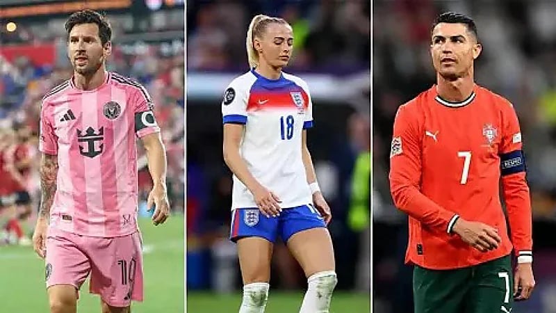 كلوي كيلي نجمة انجلترا تصدم رونالدو