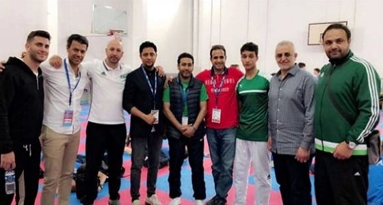 بالصور.. " المبروك " يخطف برونزية العالم للتايكوندو