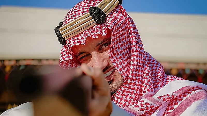 السومة يشارك في احتفالات يوم التأسيس .. صور