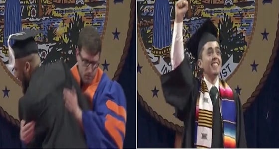 بالفيديو.. جامعة فلوريدا تعتذر لأصحاب البشرة السمراء بحفل تخرجهم