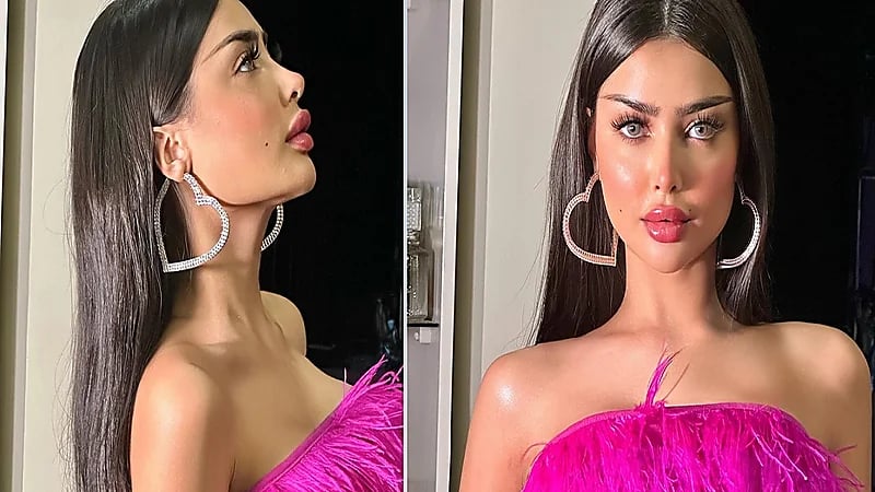 مروج الرحيلي تشبه نفسها بدٌمى براتز..صور