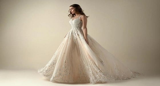 بالصور.. أحدث صيحات الموضة مع فساتين زفاف 2018