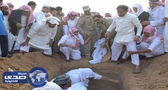 أهالي مركز السّهي بجازان يشيعون الشهيد شوك