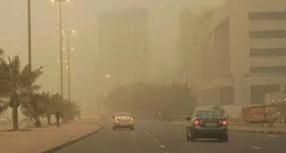 الأرصاد: استمرار الرياح المثيرة للأتربة في مكة والمدينة