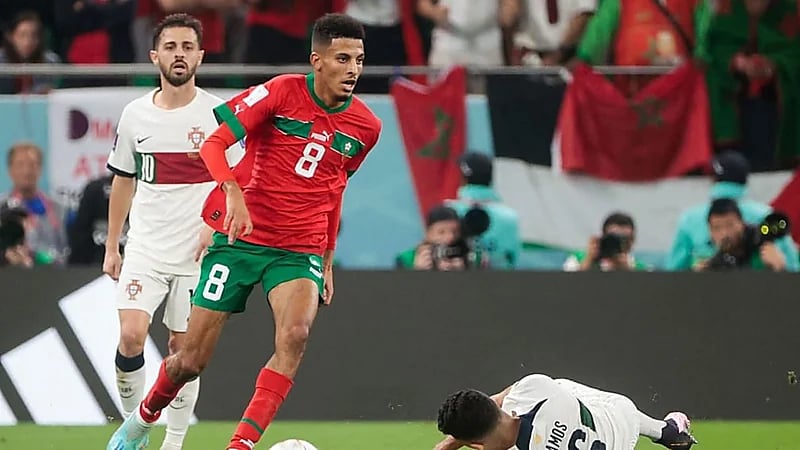 المغربي عز الدين أوناحي على رادار برشلونة