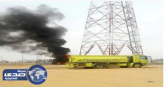 المدني يخمد حريقا بمولدات كهربائية بالعلا