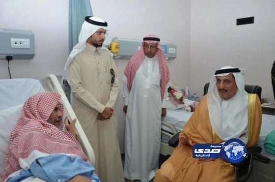 أمير منطقة جازان يطمئن على صحة الشيخ العامري 