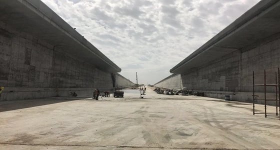 بالصور.. افتتاح مشروع نفق تقاطع الأمير محمد بن فهد في الدمام نهاية 2018