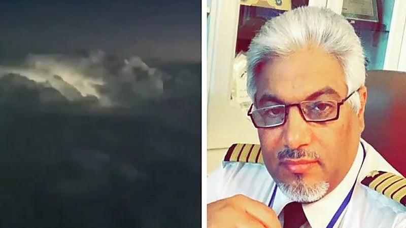 الكابتن عبدالله الغامدي: البرق لا يؤثر على الطائرة حتى لو ضربها مباشرة في جسمها "فيديو"