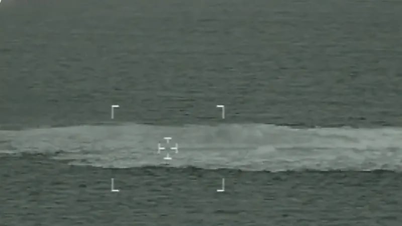 شاهد .. آثار تسرب الغاز من خط نورد ستريم في بحر البلطيق