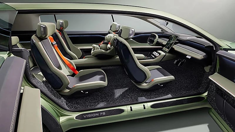 شاهد.. سكودا الستار تكشف عن سيارتها الجديدة Vision 7S